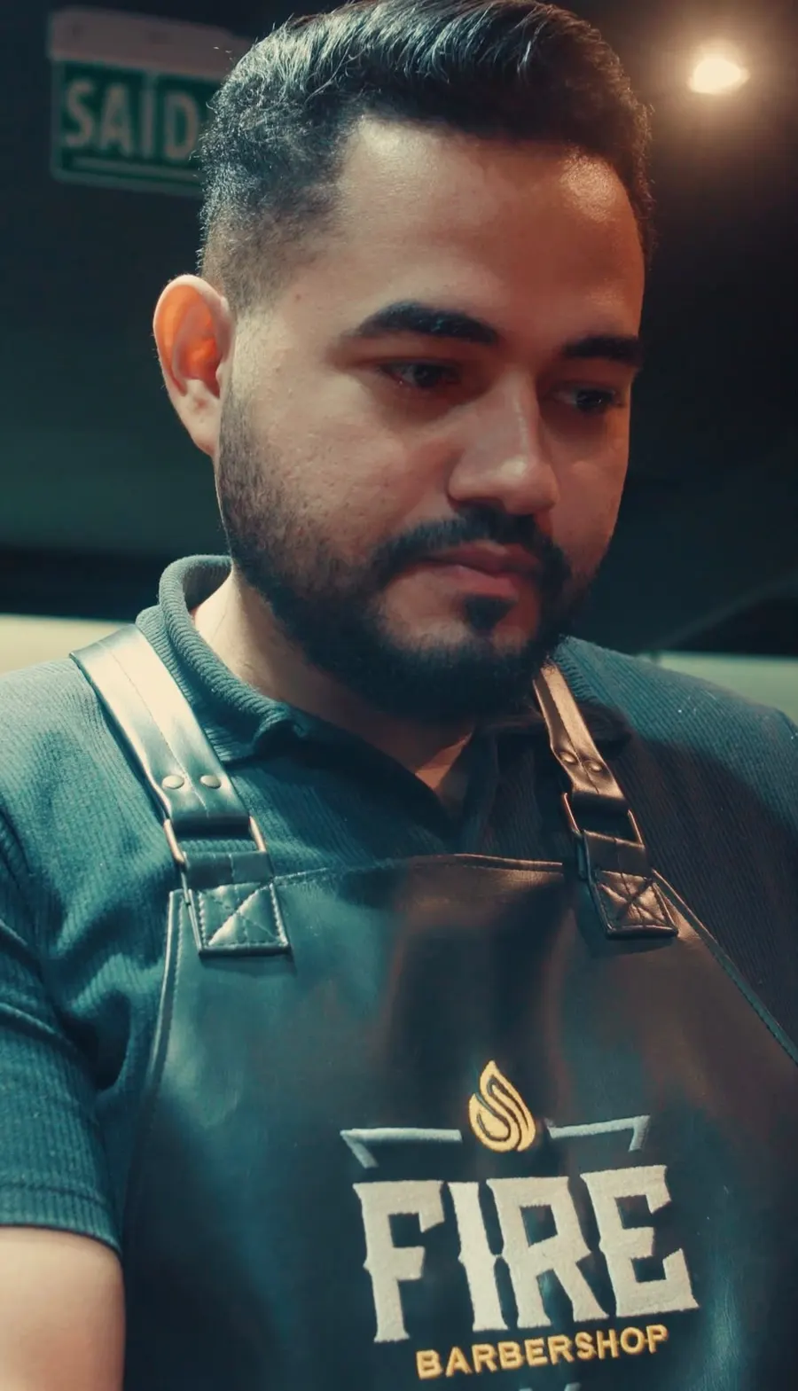 Depois: Fire Barbershop